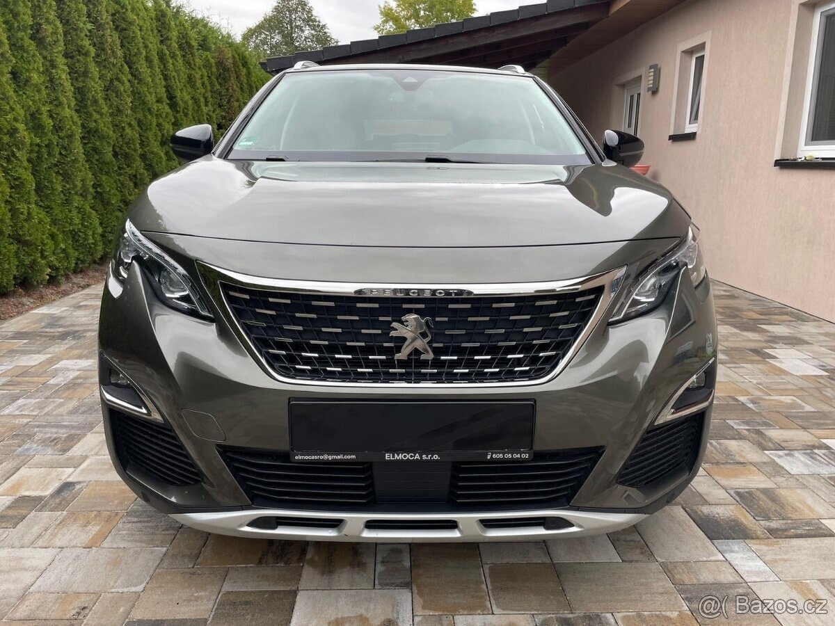 Peugeot 5008 2,0HDi MAN6 1.maj full led, mrtvý ühel.. - 2