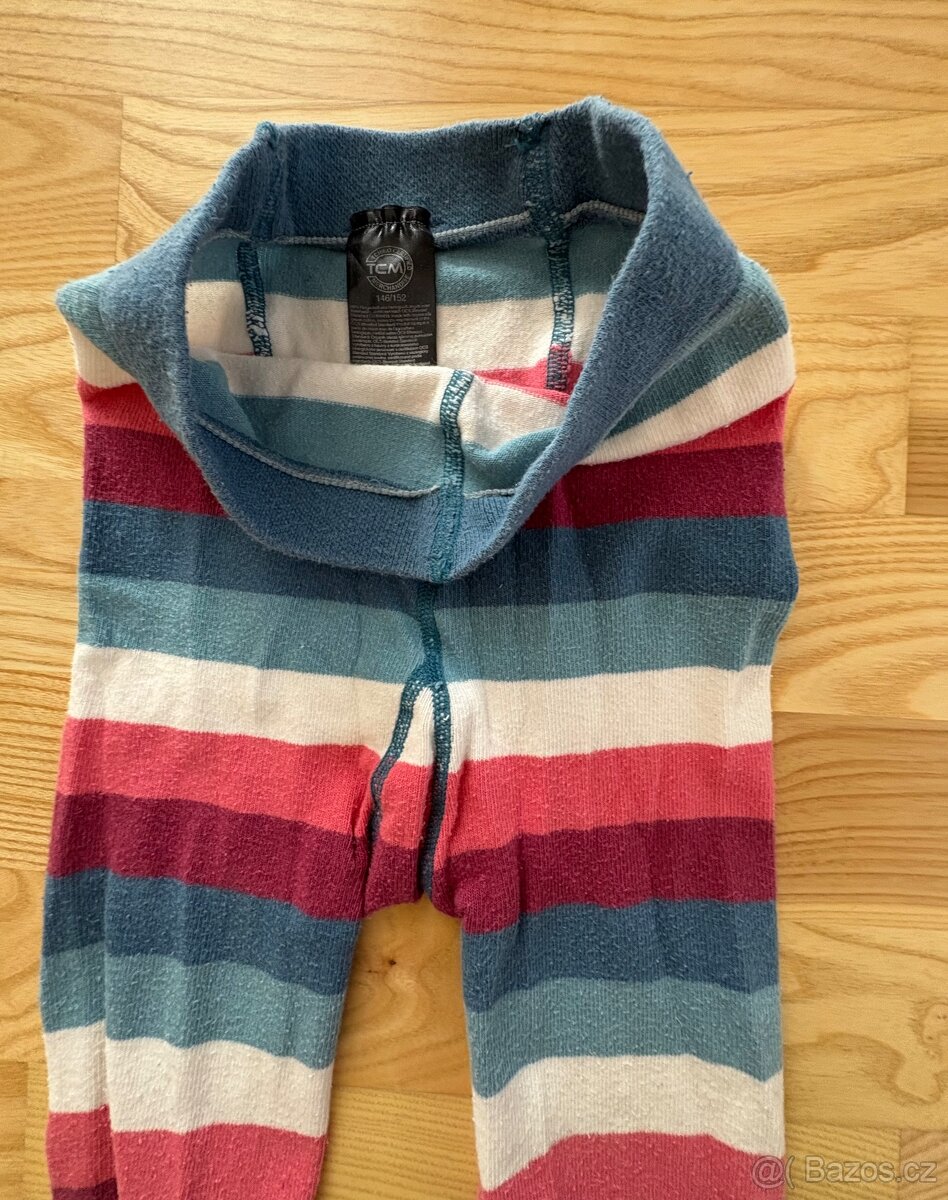 Pletené leginy TCM vel. 146-152 - 2