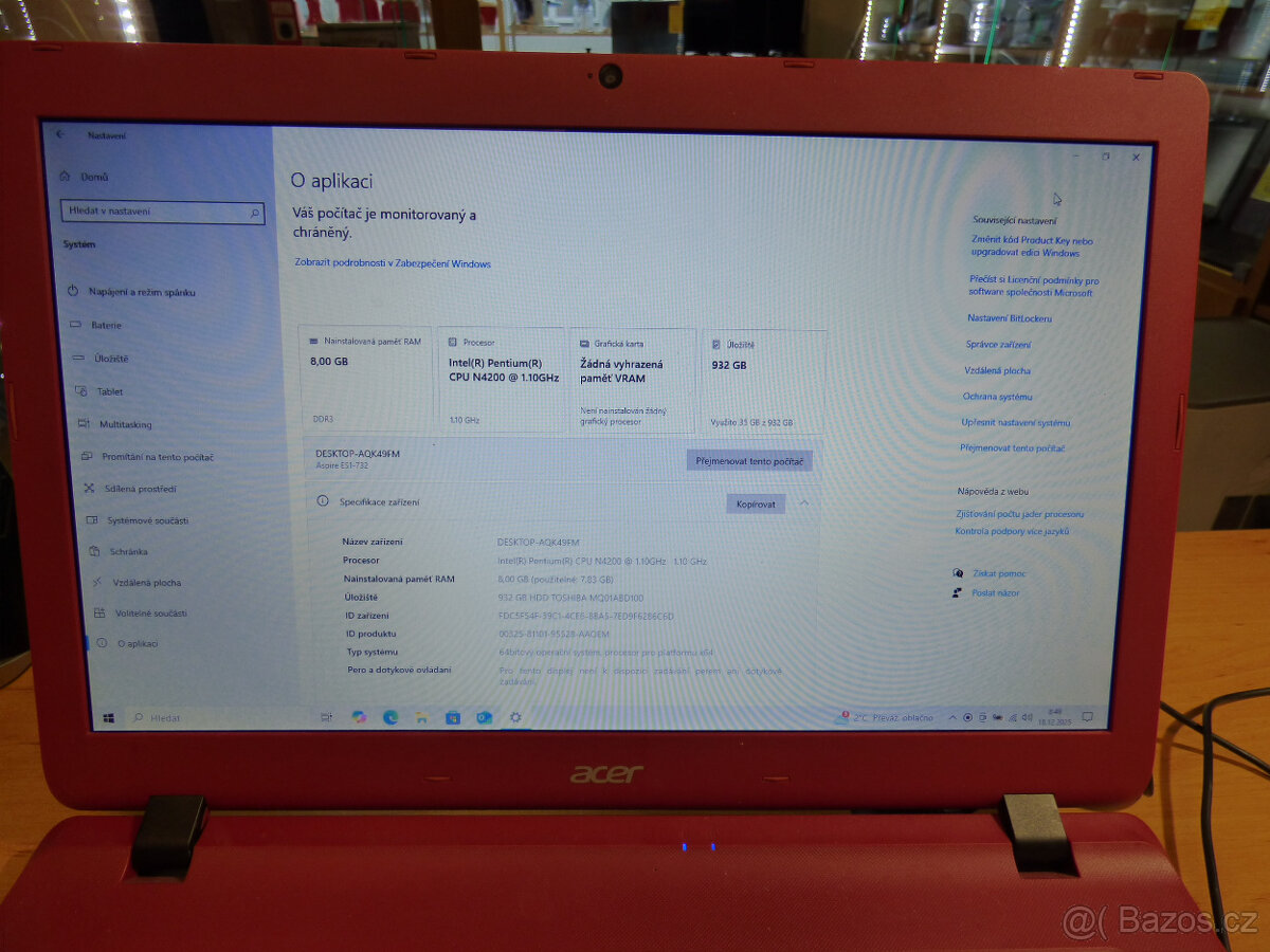 Acer Aspire ES 17.3" - 2