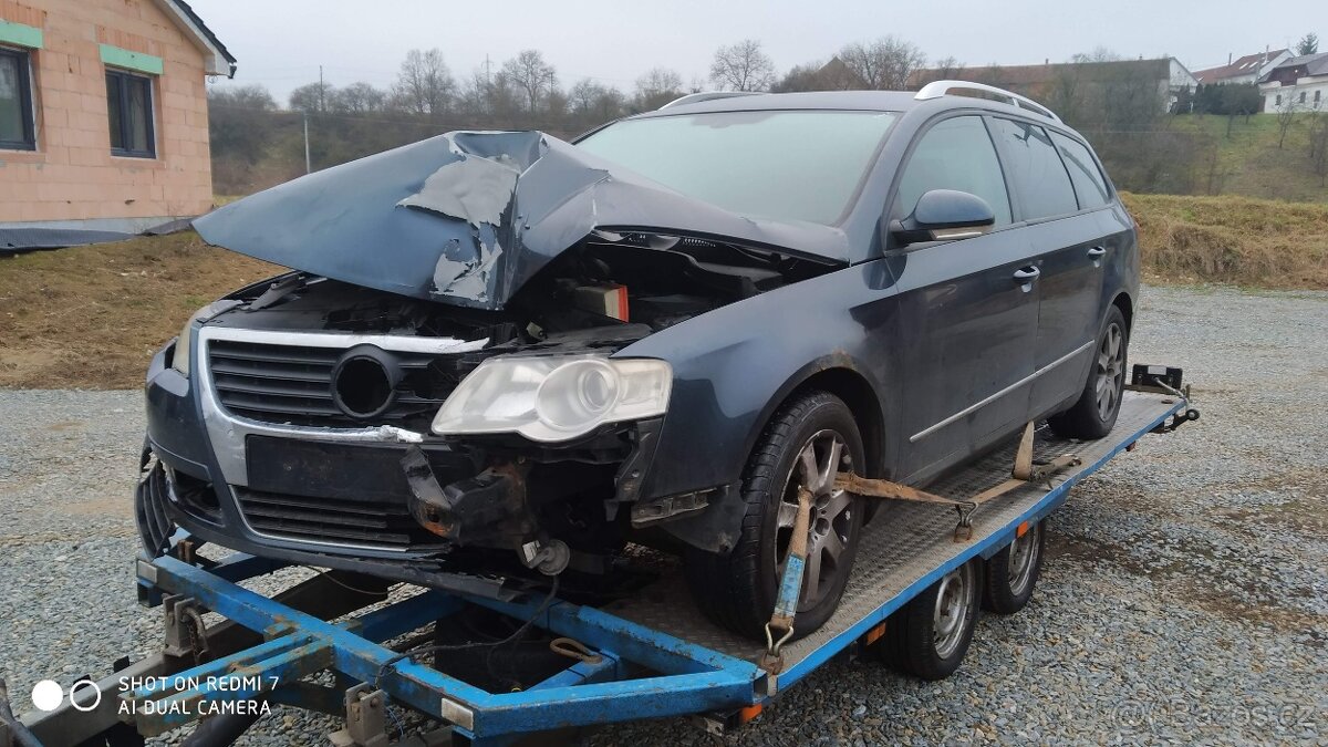 VW Passat B6 2.0tdi BMR BKP náhradní díly - 2