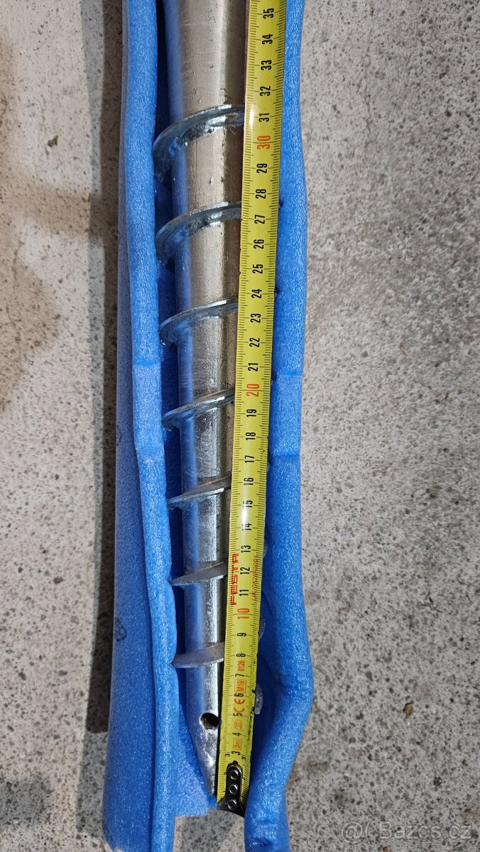 Zemní vrut patka 5ks - 2