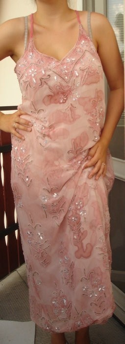 dámské plesové šaty v.42-44 výšivka - 2