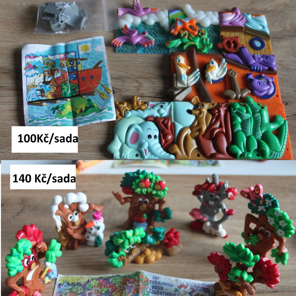 Kinder figurky 4 skládačky - 2