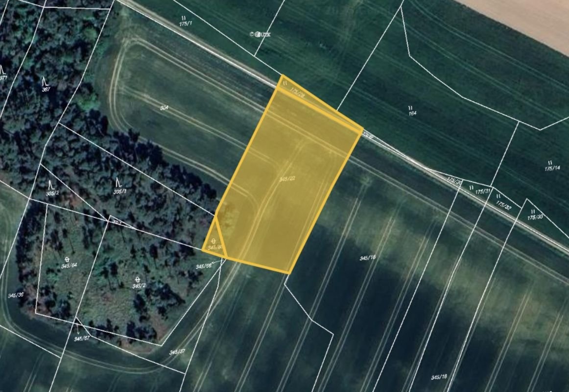 Prodej podílu 1/6 pole 3 818 m², Pyšel - 2