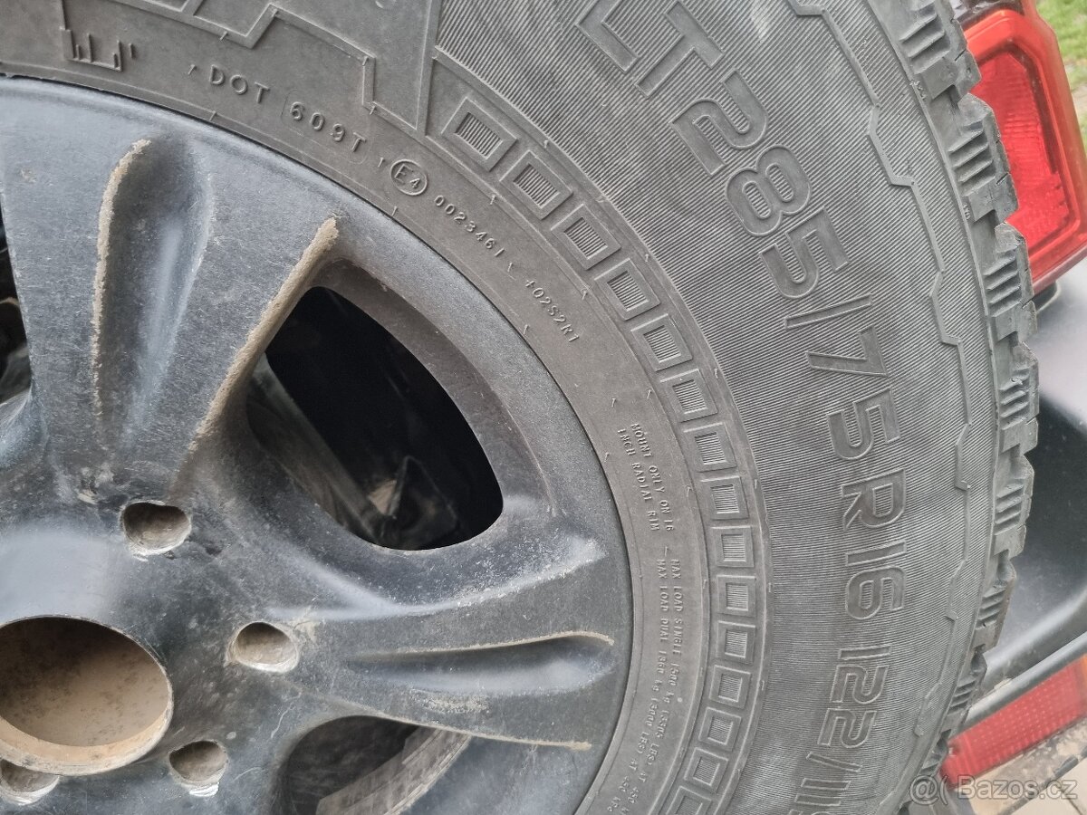 Alu kola s pneu 5KS - 2