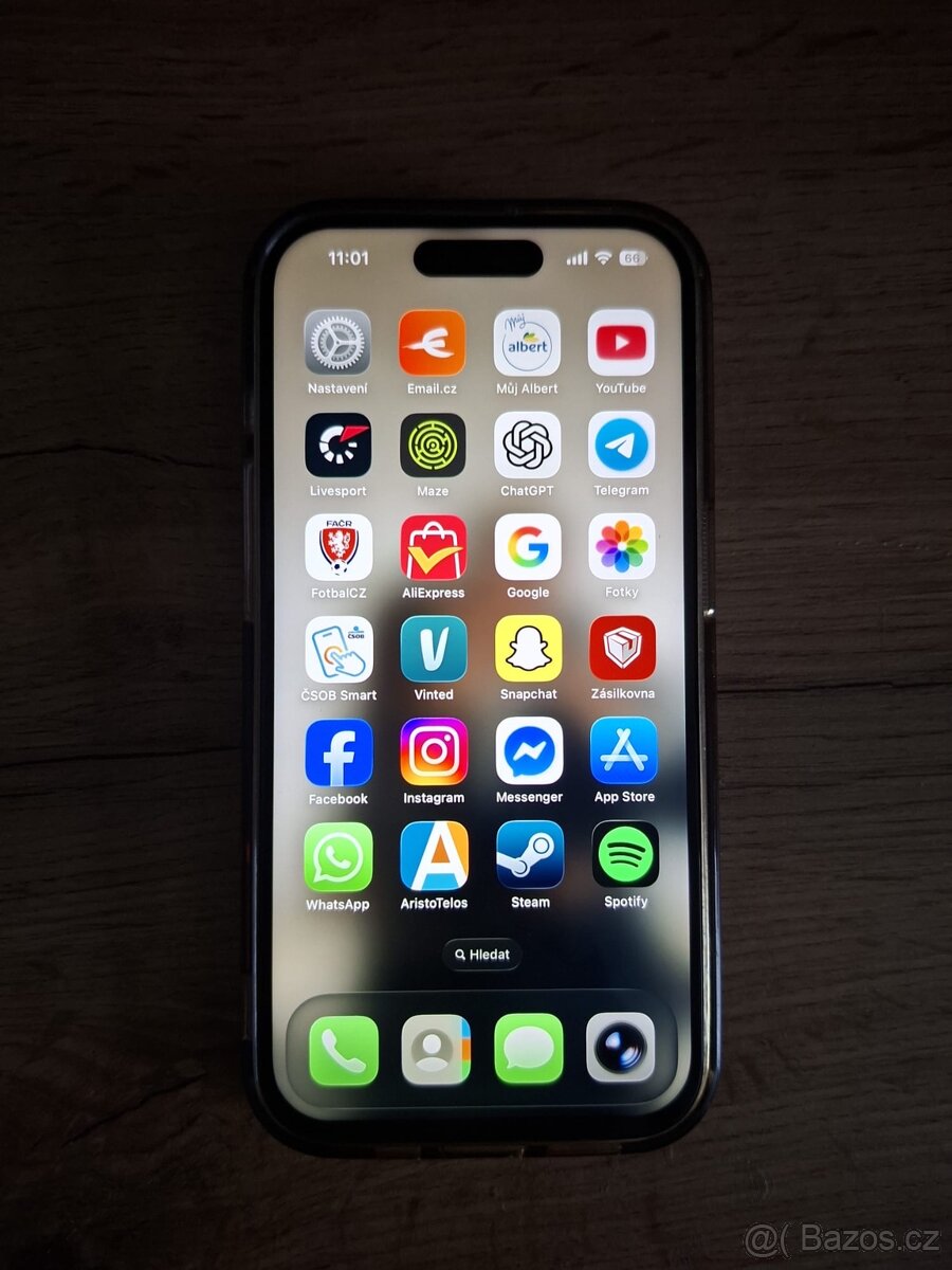 iPhone 15 Pro 128GB, modrý titan - 2