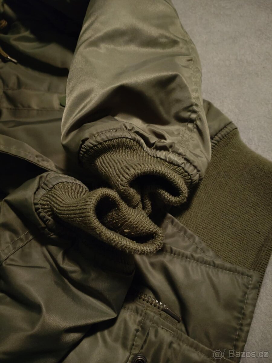 BUNDA N2B ALJAŠKA OLIVE ZELENÁ XS - 2