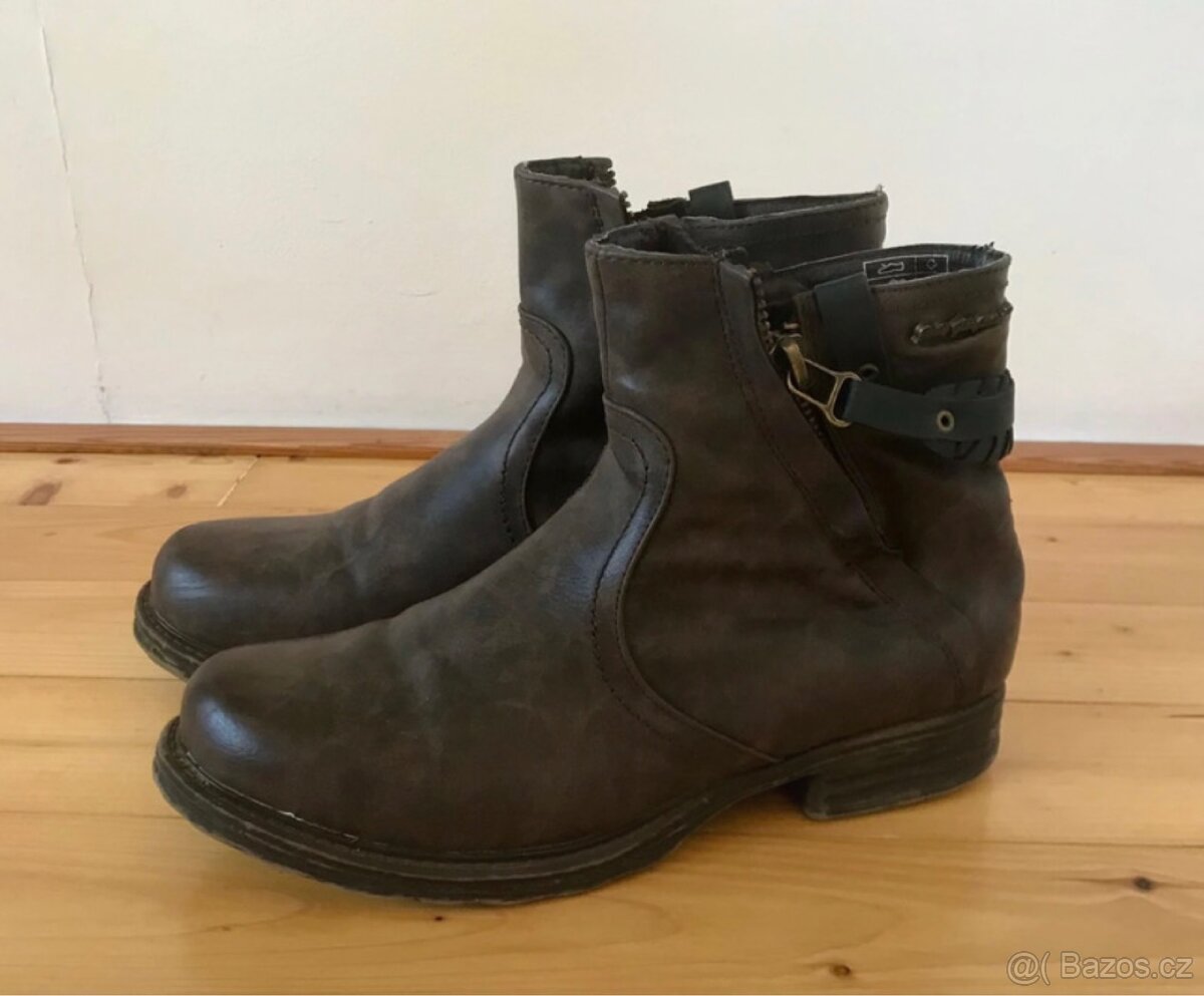 Kožené boty vel.40 - 2