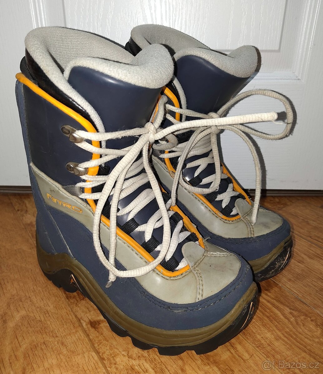 Boty na Snowboard NITRO (délka stélky 24cm) - 2