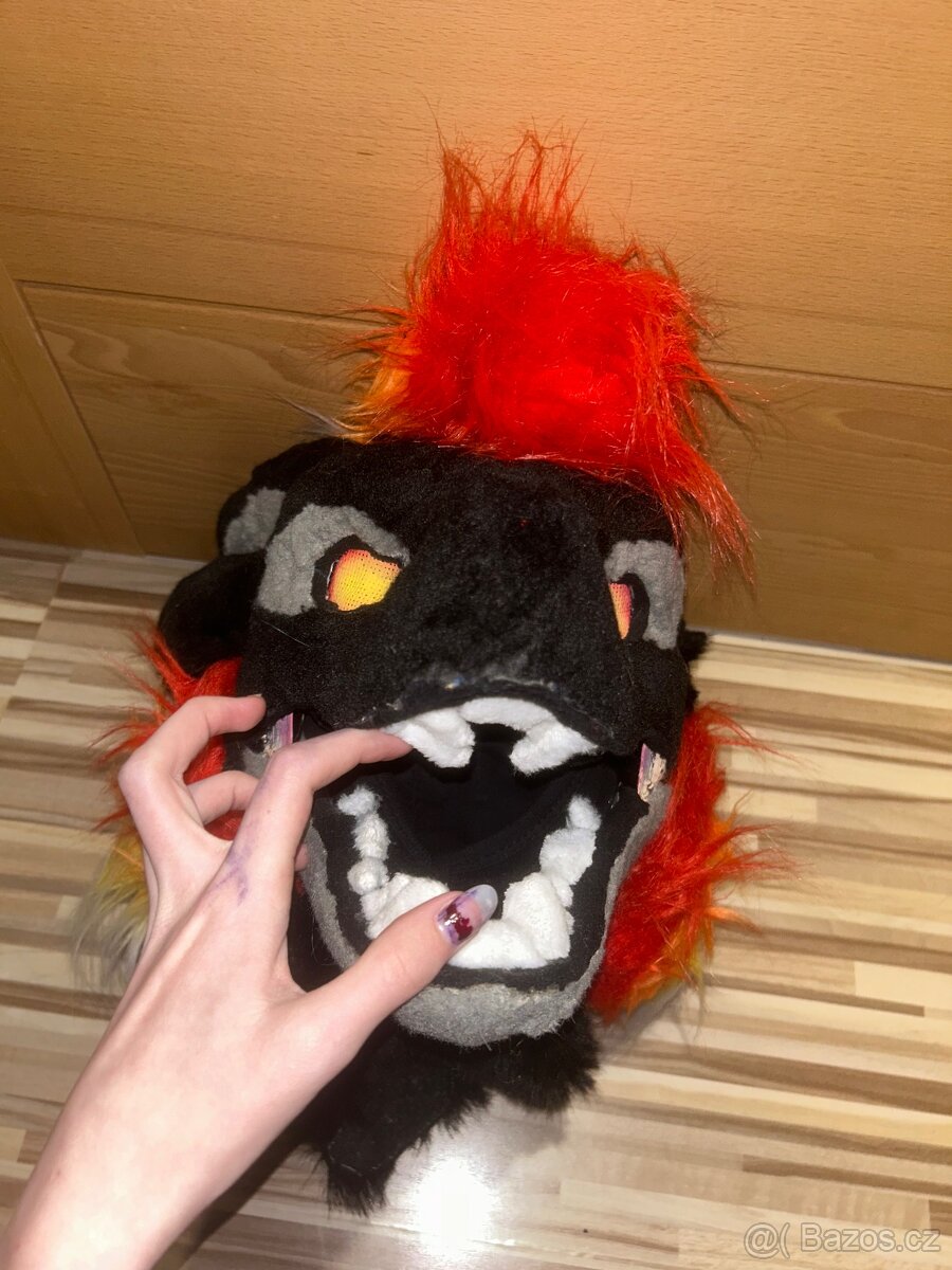 Furry maska- Drak - 2