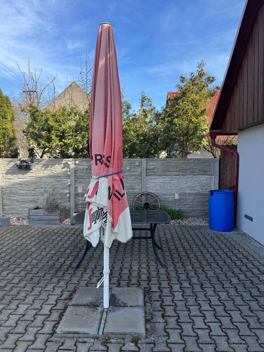 Slunecnik s podstavcem 3x3m - 2