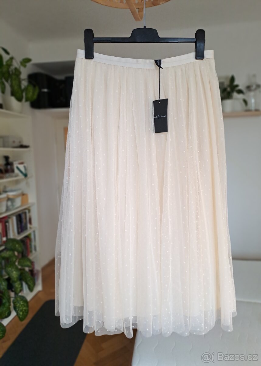 Midi sukně Needle & Thread, vel. 42 - 2