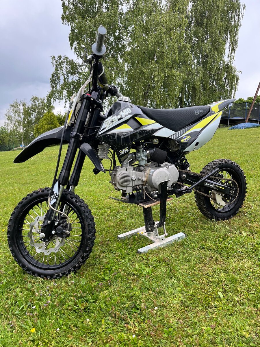 ZÁNOVNÍ PITBIKE STOMP Z3 140 TOP STAV