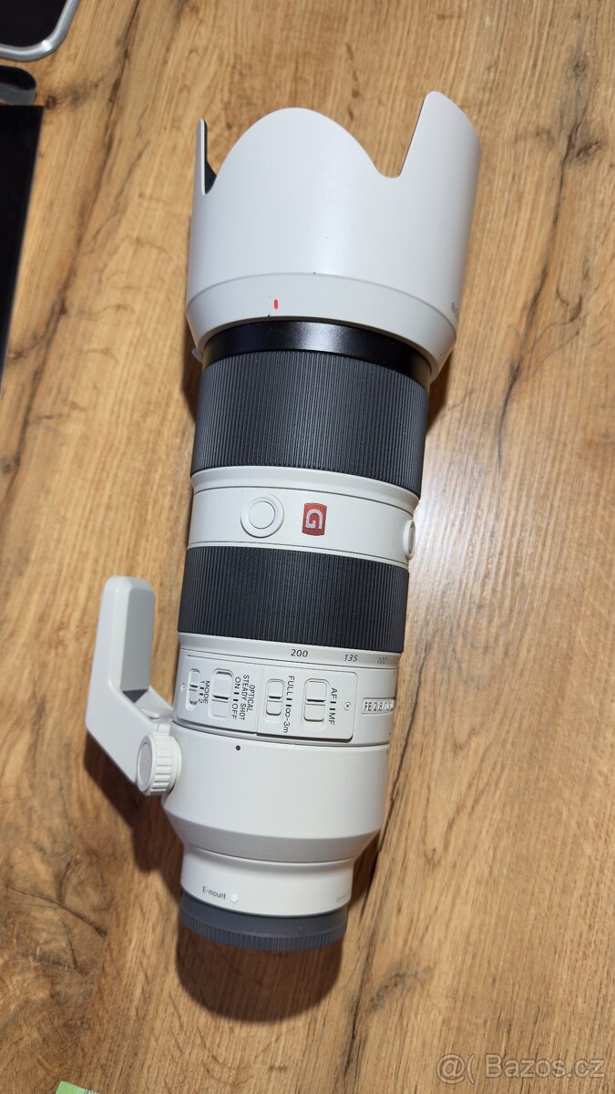 Sony objektiv FE 70-200 F2.8 GM OSS +tele converter x2 - 2