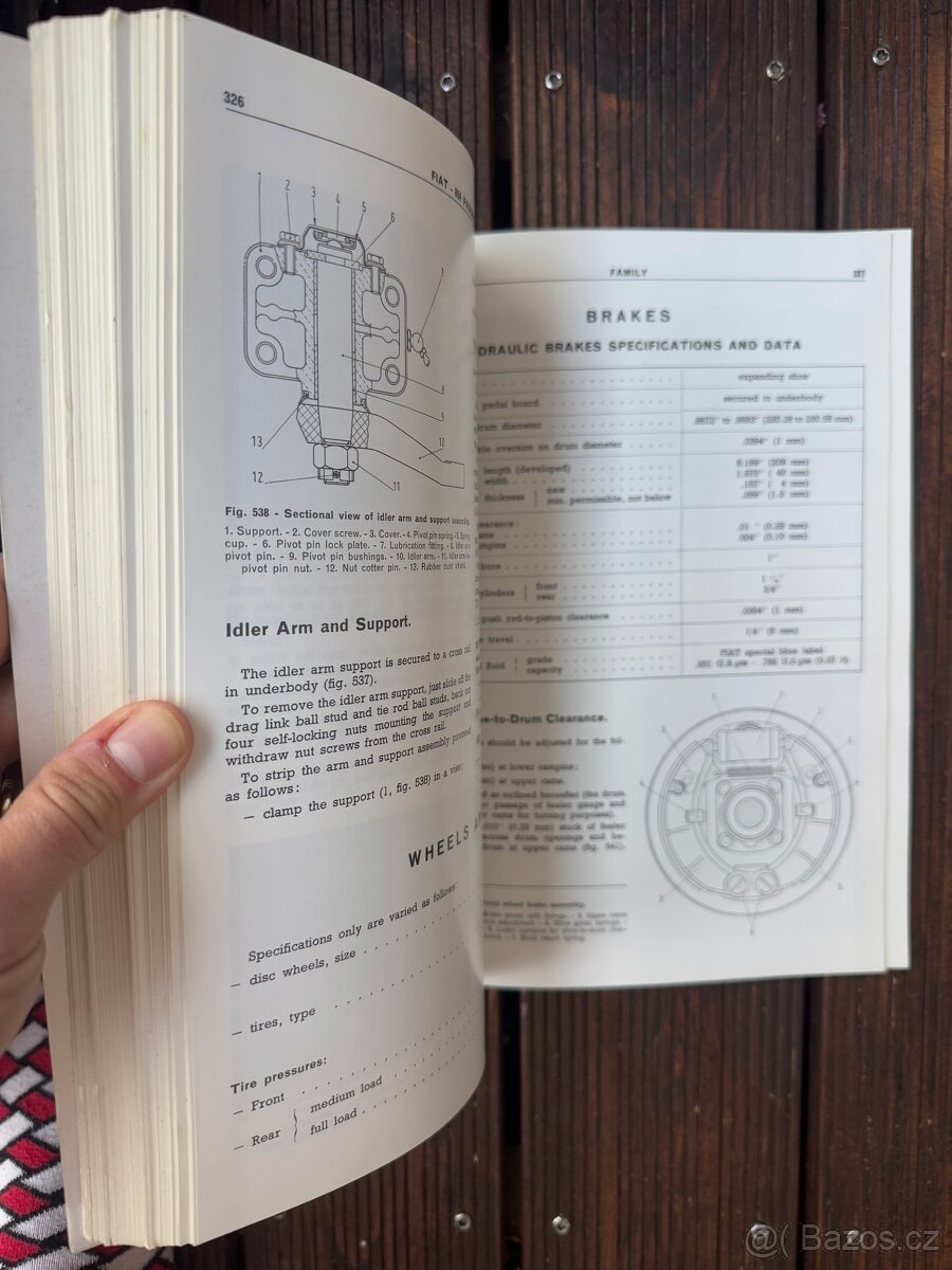 FIAT 850 všechny verze originální montážní servisní manual - 2