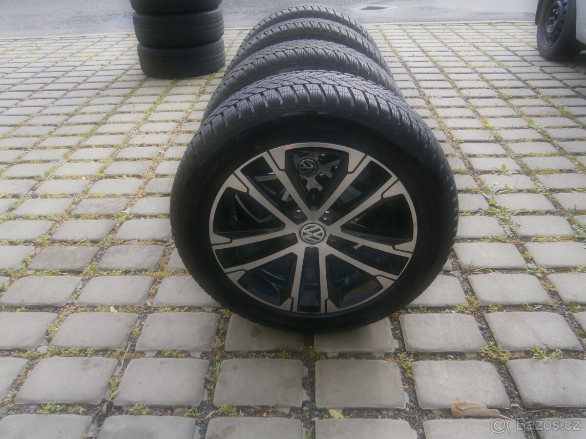 ZIMNÍ ALU KOLA 5 X 112 215 55 17 - 2