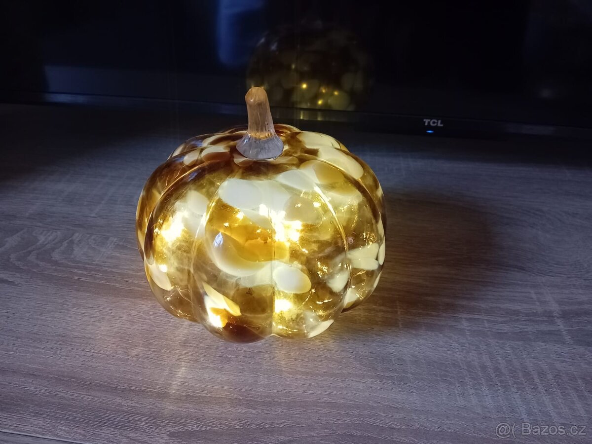 Svítící dýně, dekorace - 2