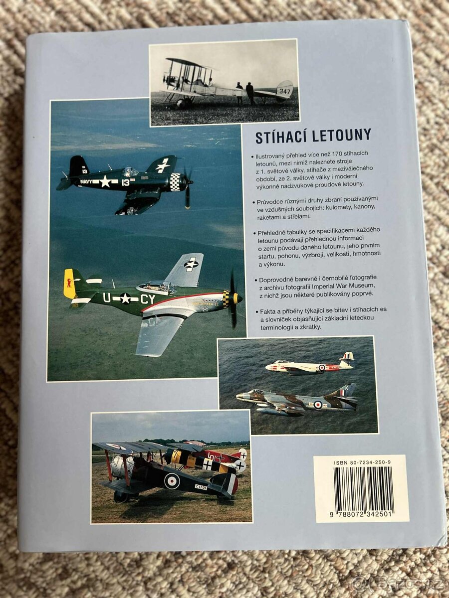 Prodám knihu Stíhací letouny - 2