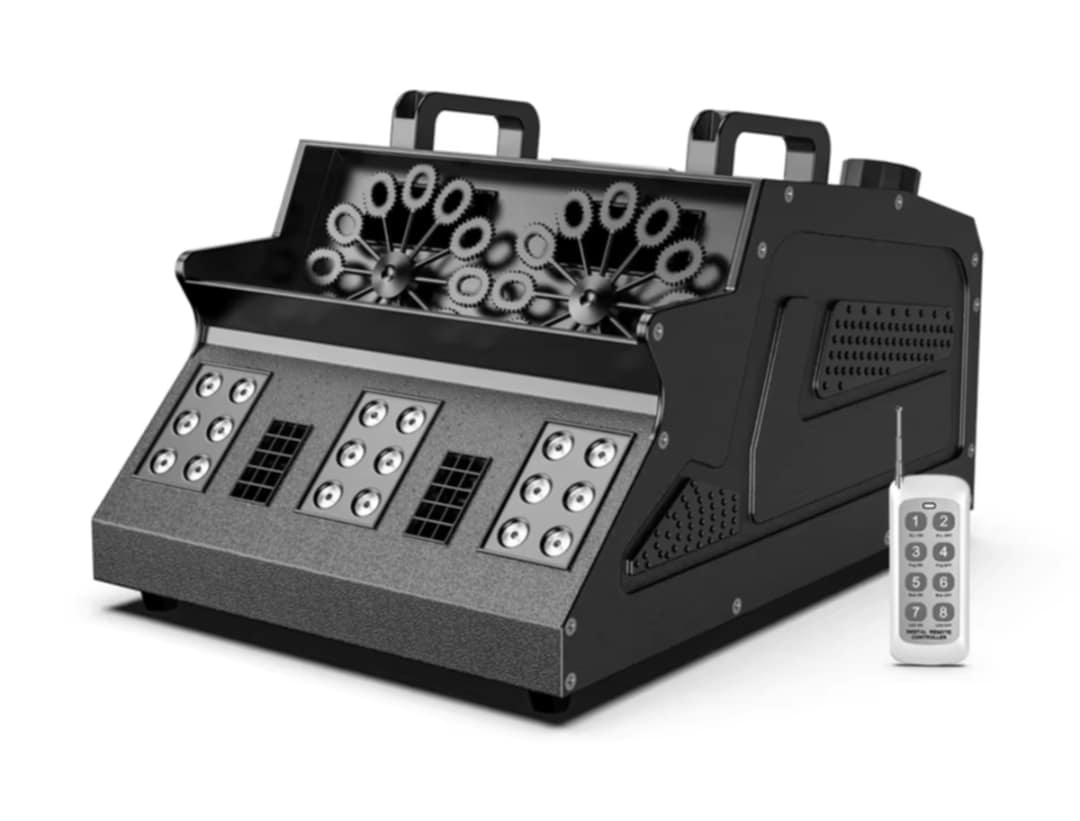 Profi Bublifuk + mlha 1500 Wat +LED RGB - 2