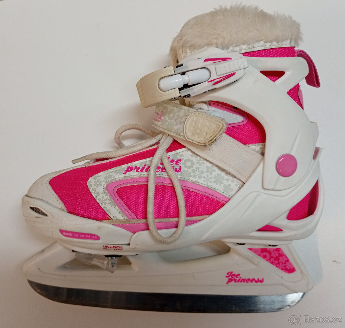 Rostoucí brusle Crowned Ice princess EU32-35 - 2