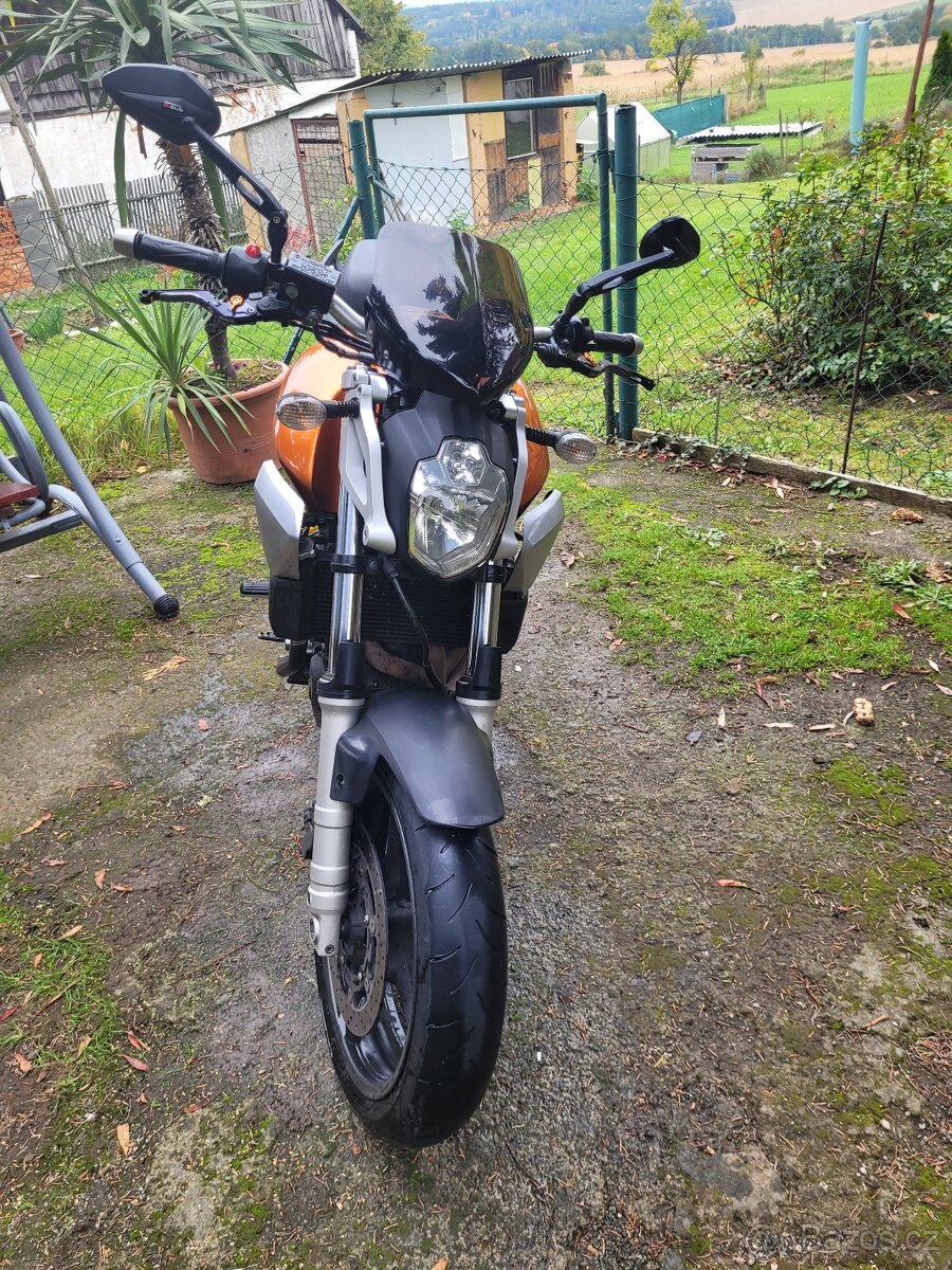 Yamaha mt 03 2007 oranžová, 660ccm, 35kw - 2