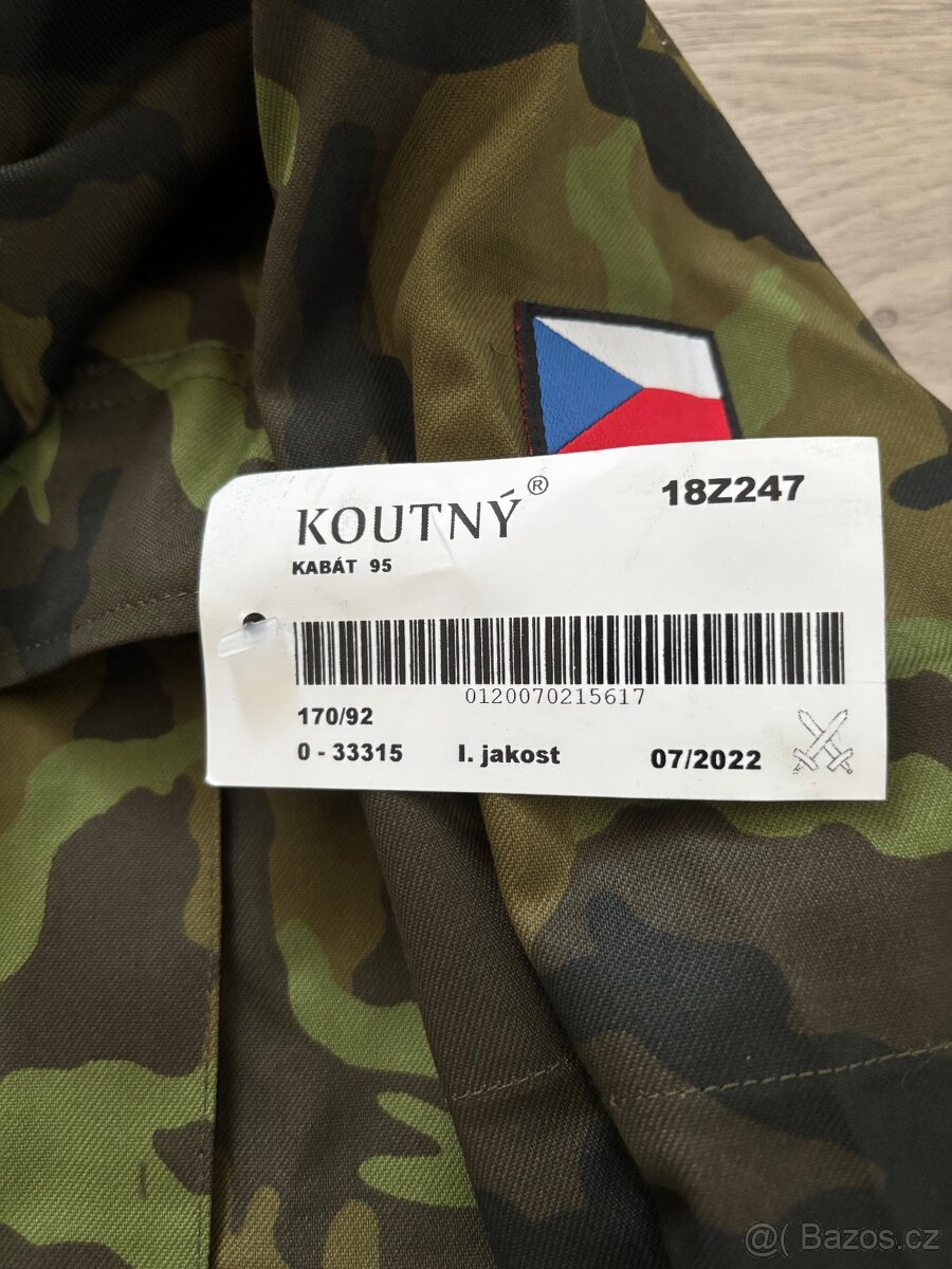 Kabát vz. 95 (kongo) - 2