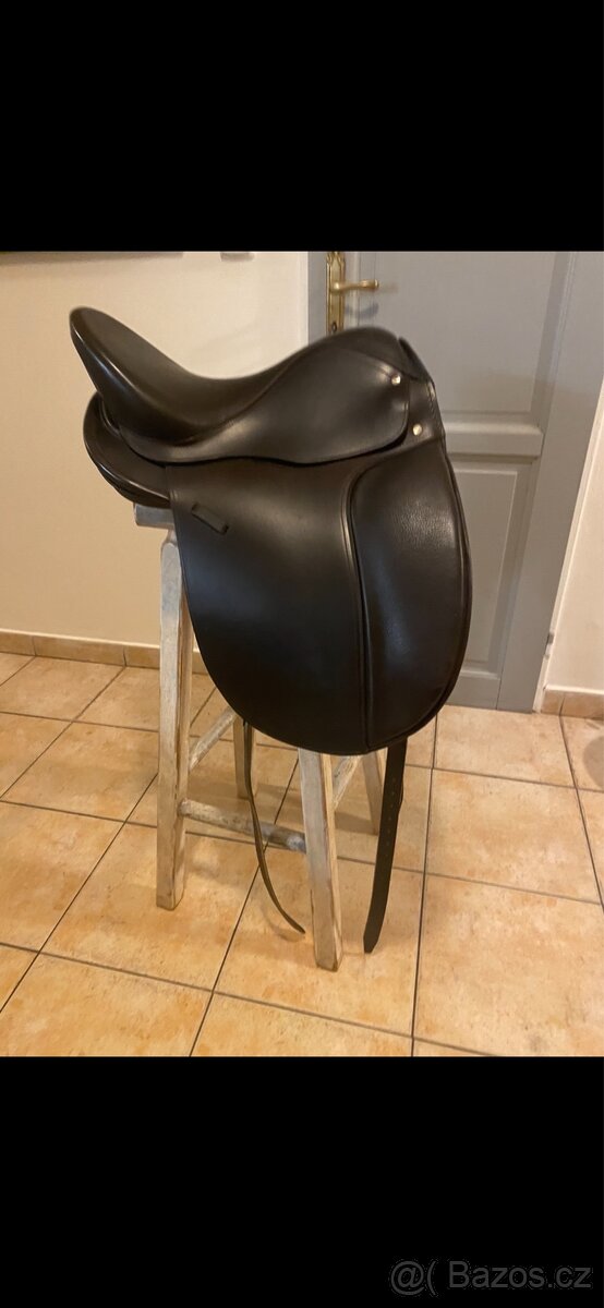 Drezůrní bezkostrové sedlo hnědé - 2