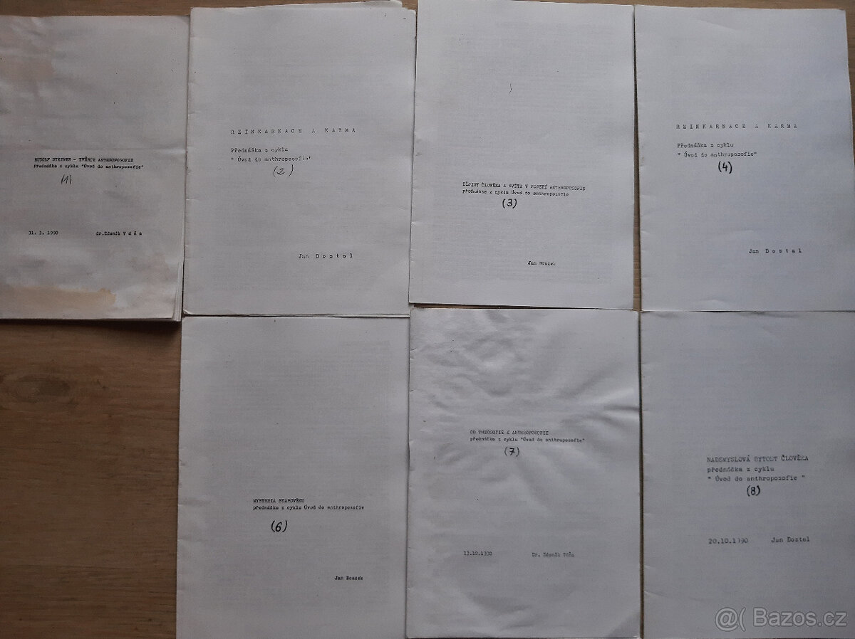 Sešity na téma Úvod od anthroposofie - 2