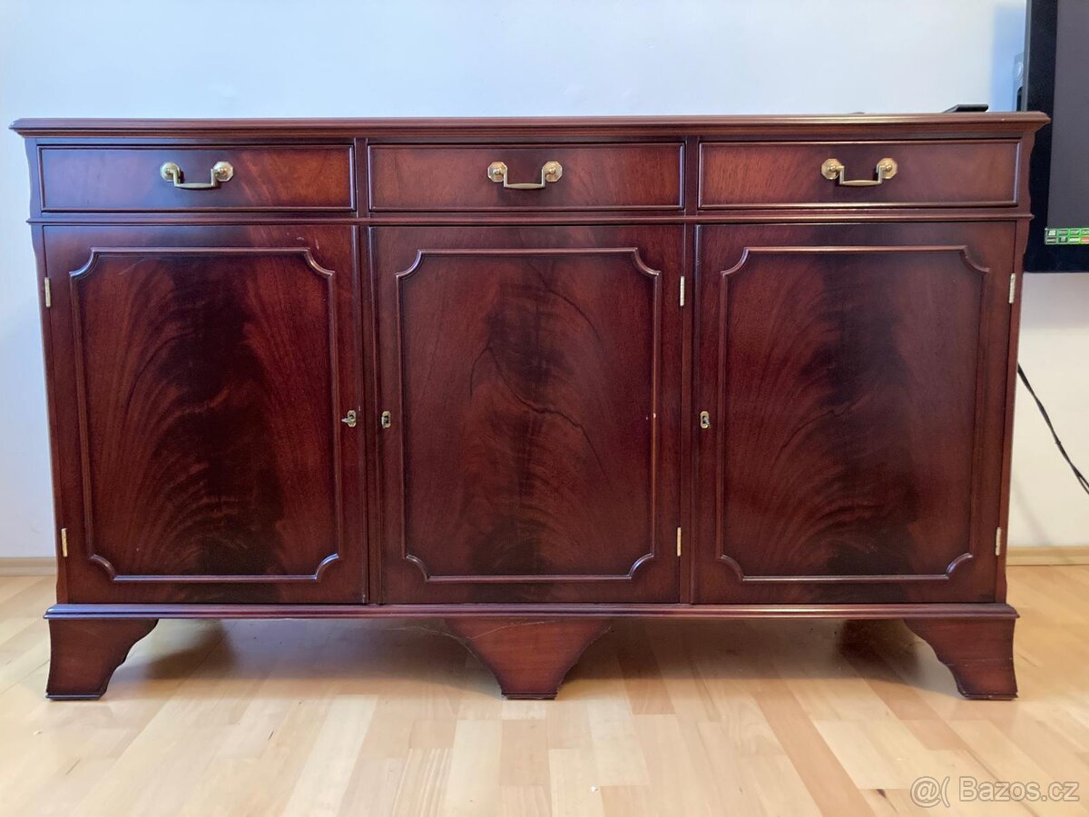 Luxusní obývací sestava mahagon - 2