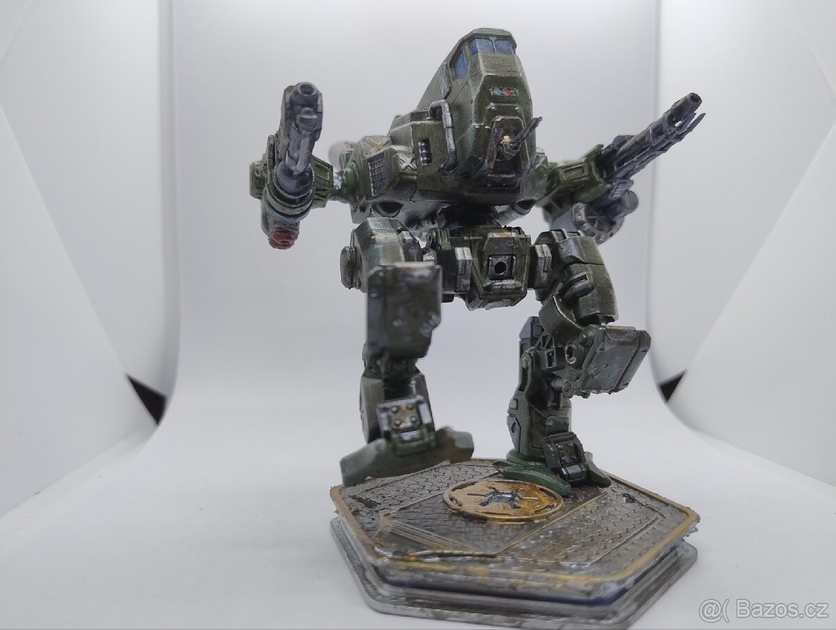 3D figurka Mech Warrior- resin - 2