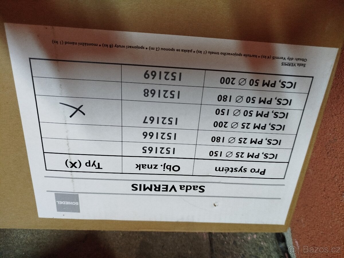 Doplňky komín Schiedel - 2