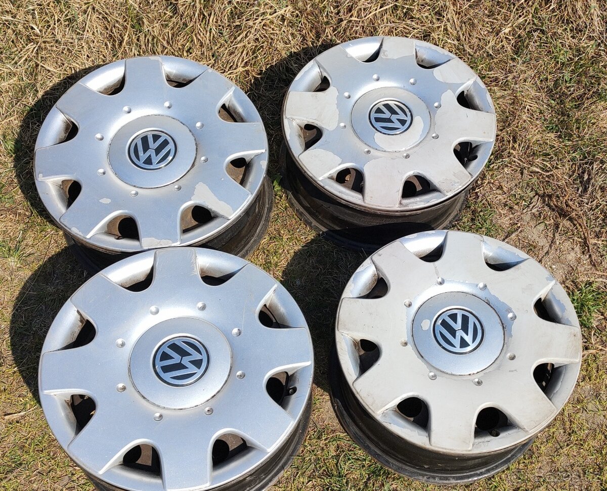 Plechové disky 5x112 R16 VW - 2