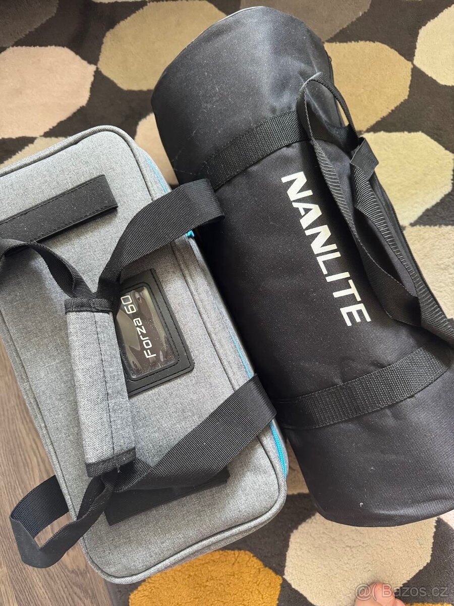 Světlo nanlite forza 60 + stativ + softbox - 2