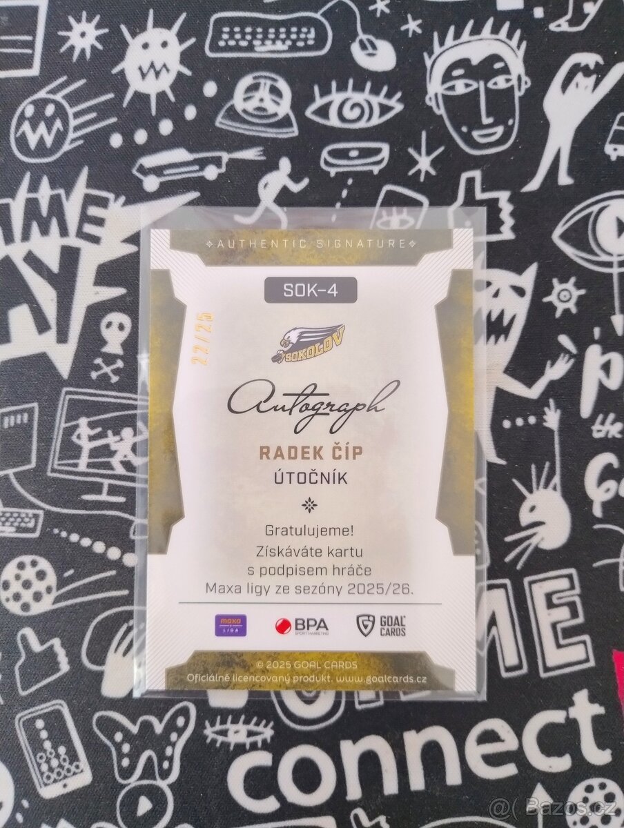 Maxa Liga Kartičky s podpisem - 2