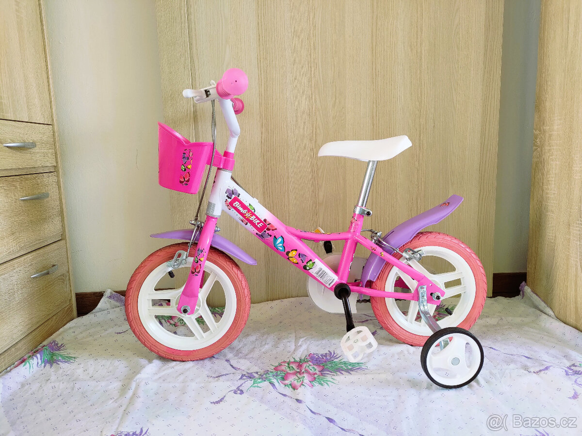 Dětské jízdní kolo Bimbobike s přídavnými koly - 2