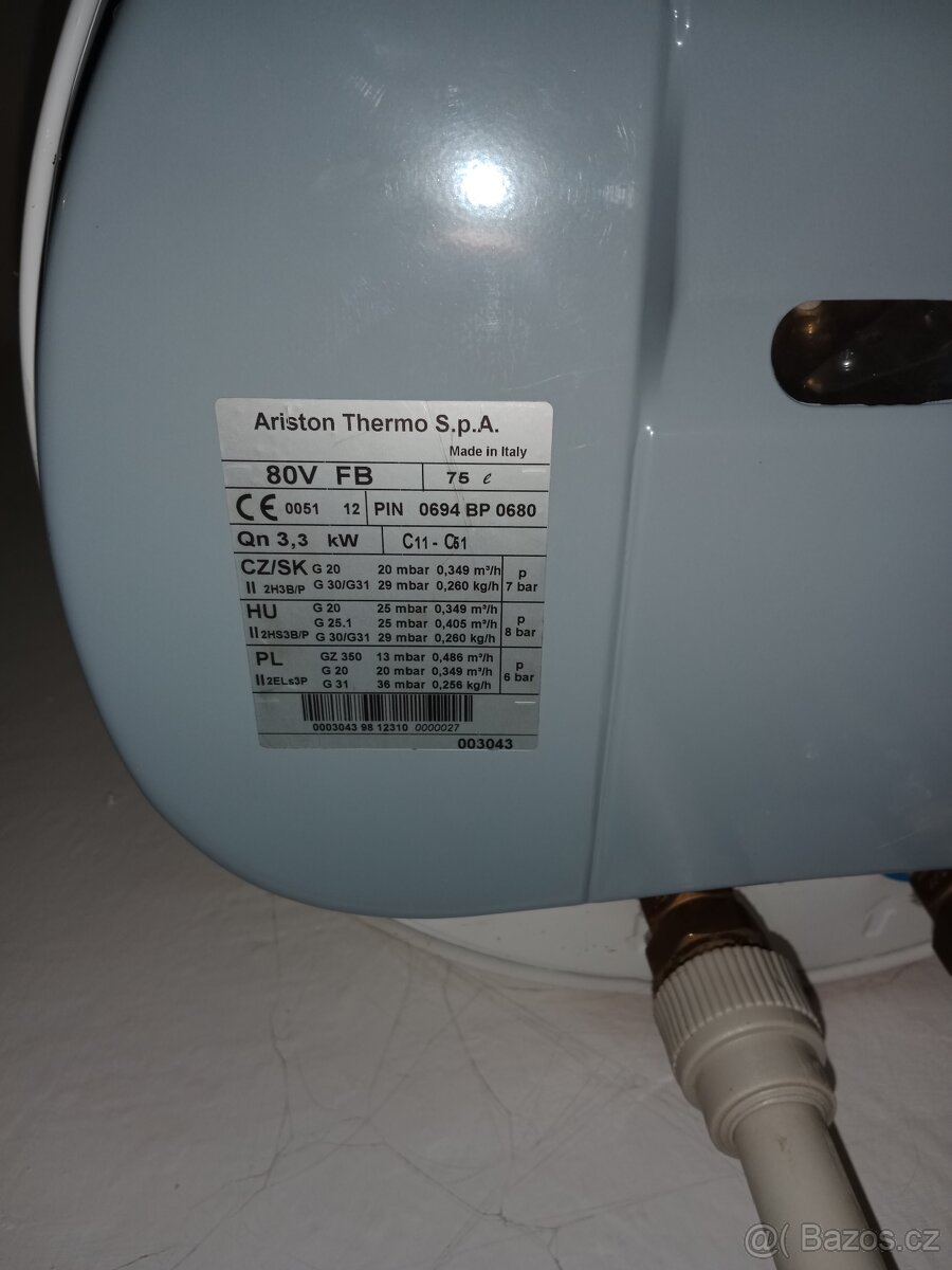 Plynový bojler Aristone - 2