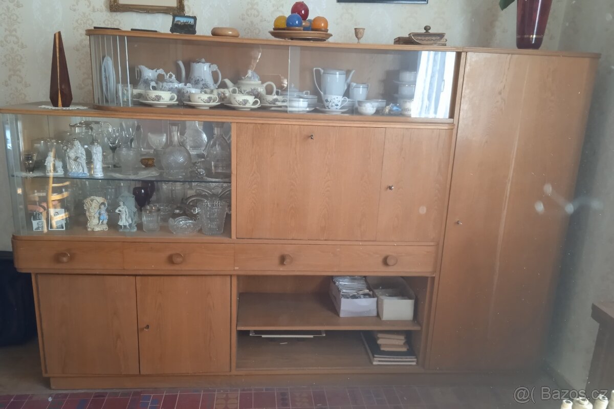 Obývací stěna - retro - 2