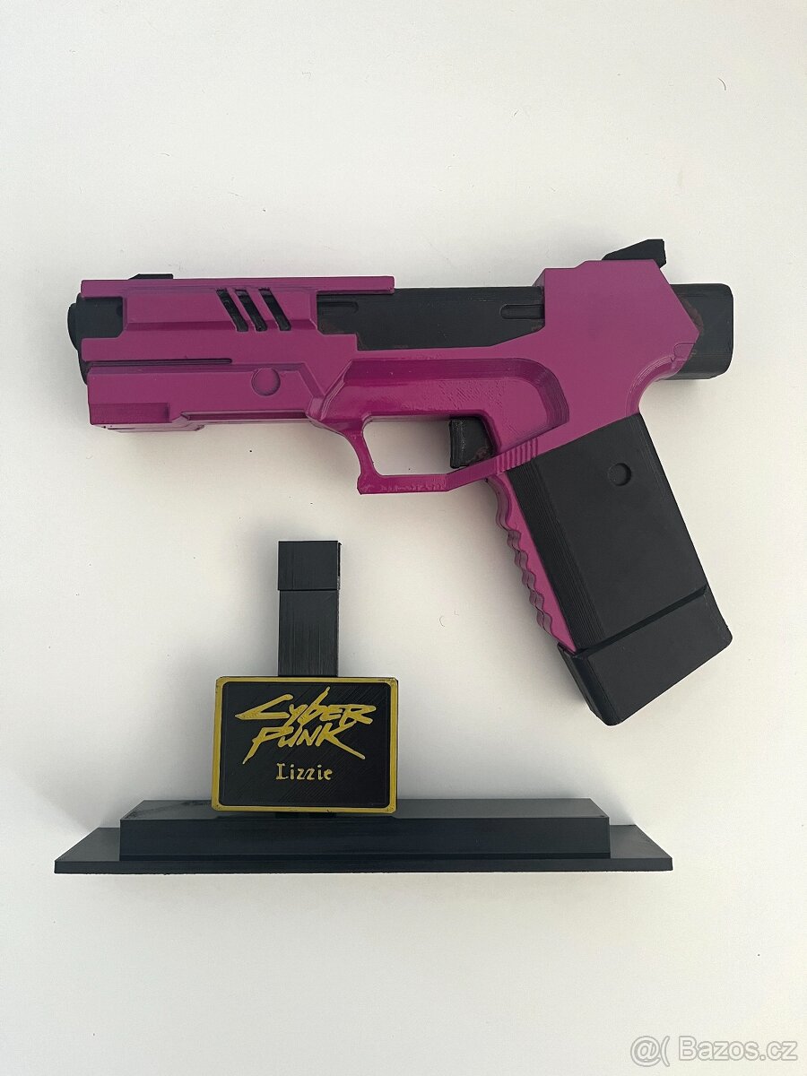 Replika pistole Lizzie M-76e Omaha (Cyberpunk 2077) - 2