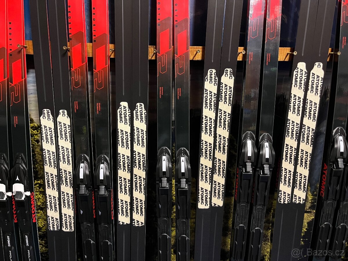 Bezky Atomic C2 se skinem + vázání Atomic prolink-VŠE NOVÉ - 2