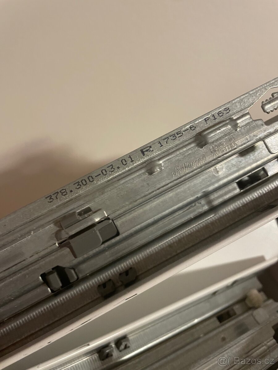 Pojezdy na 2 šuplíky - 2