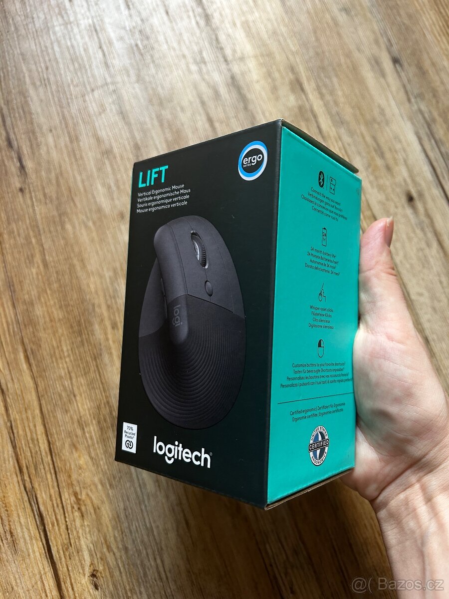 Nová ergonomická myš Logitech Lift - 2