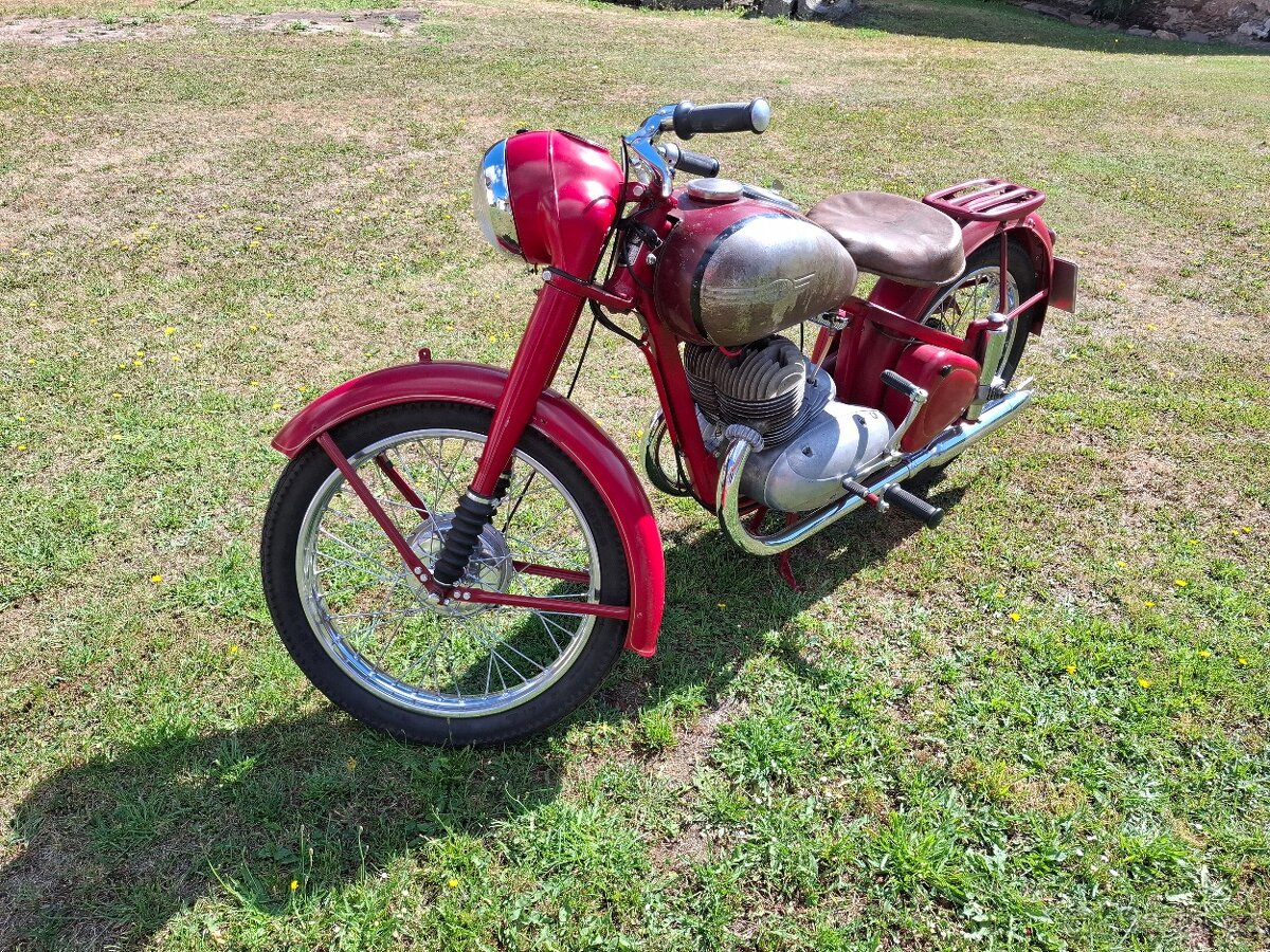JAWA pérák 350/18 s doklady - 2