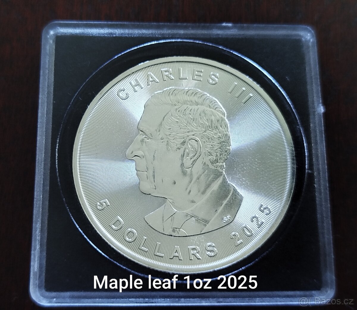 Stříbrná investiční mince 1 OZ Maple Leaf - 2