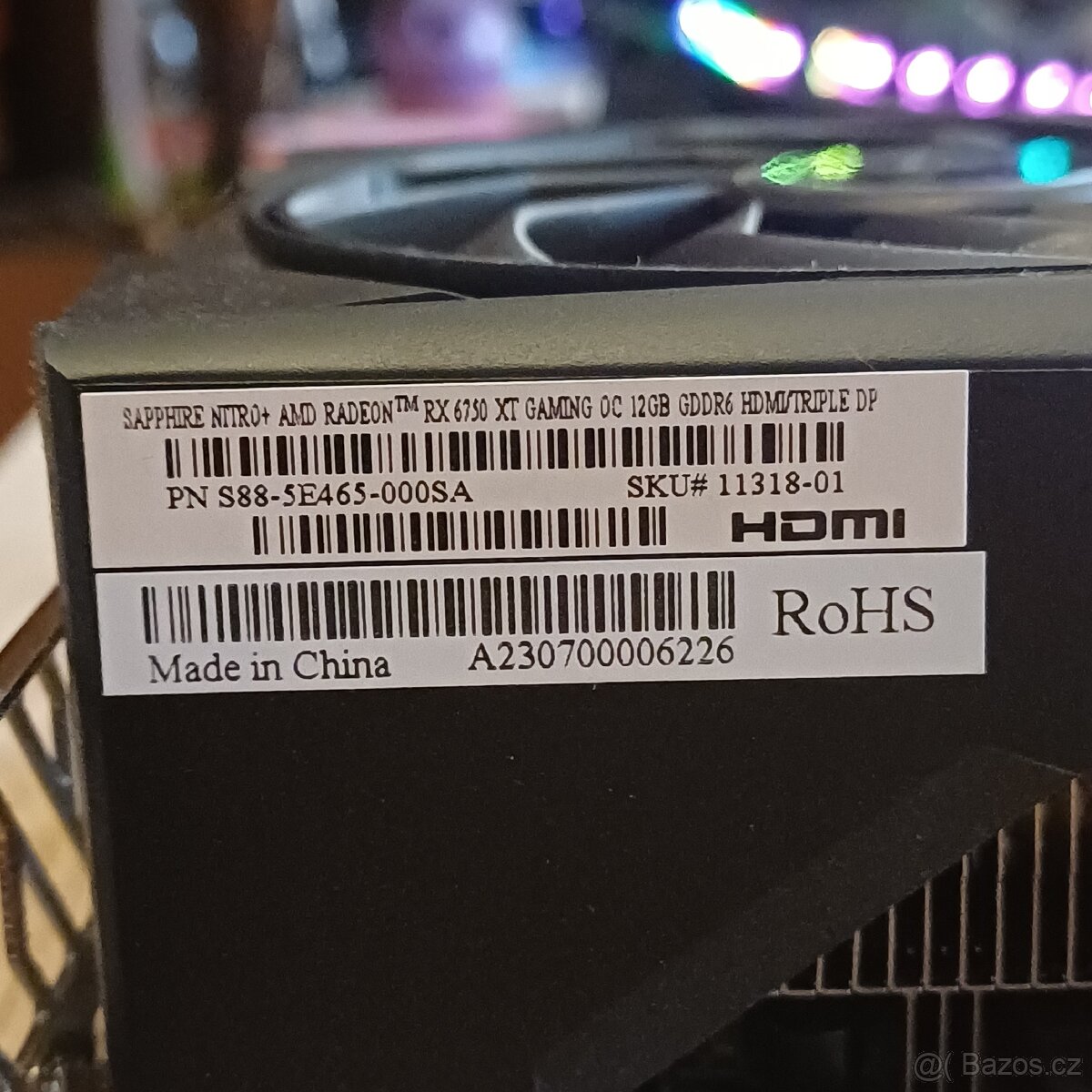 Prodám Radeon RX 6750 XT OC 12GB - 2