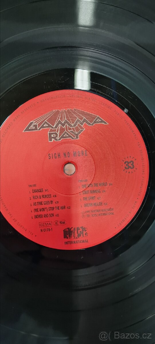 LP GAMMA RAY,SIGH NO MORE - 2