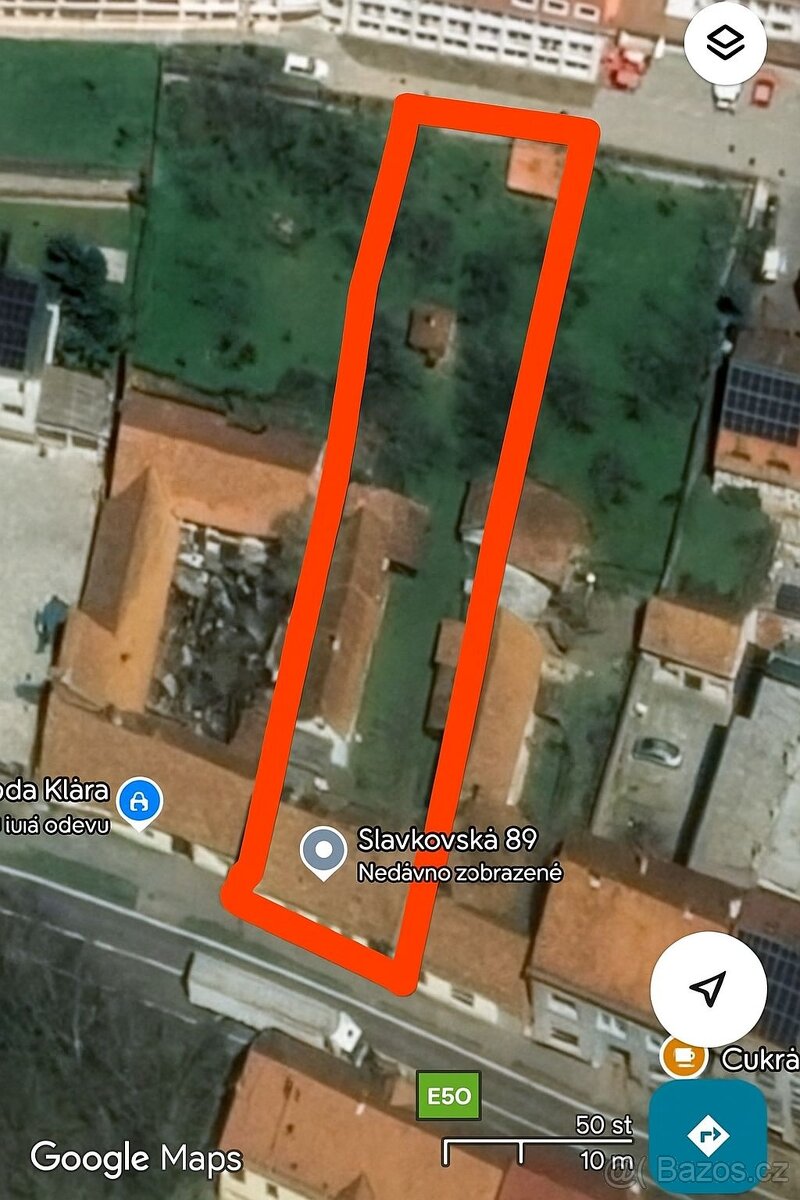 Pozemek,Prodam RD+dvur+ zahrada ,pozemek 1139 m2 Bučovice - 2