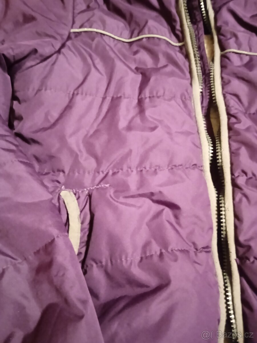 dětská zimní bunda - velikost 134/140 - 2
