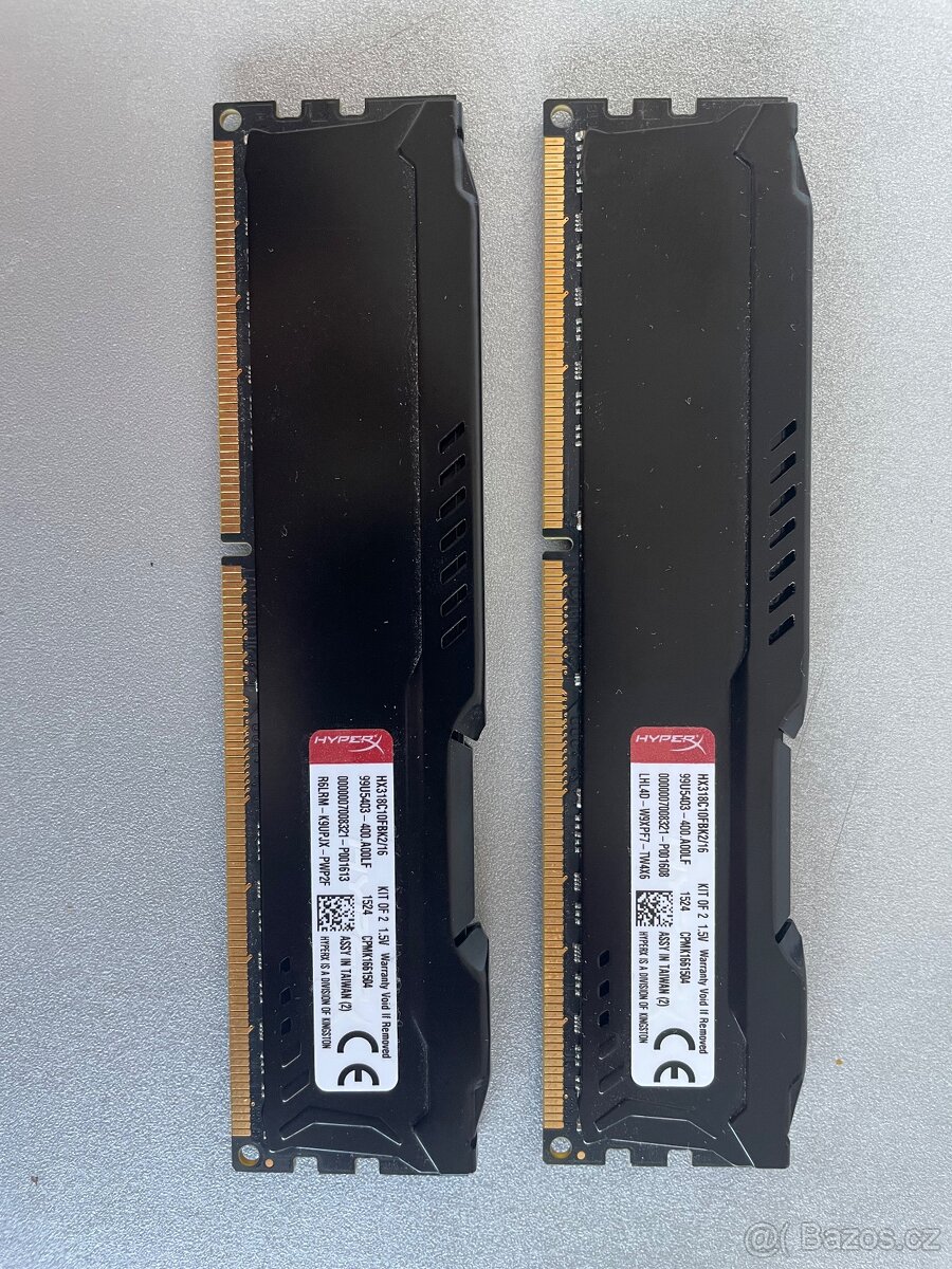 Kingston DDR3 16GB - 2