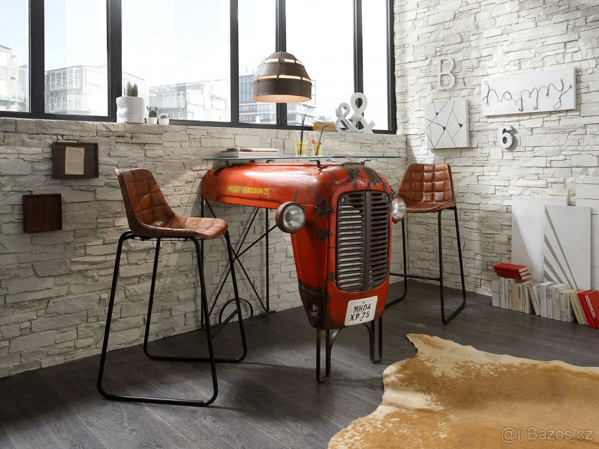 Kovová barová židle Mumbai - 2