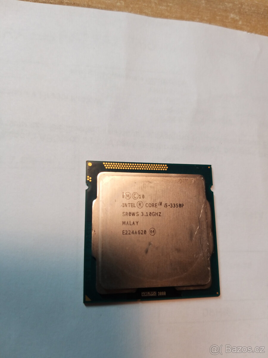 CPU Intel Core i5-3350P 3.10GHz (3.30GHz Turbo) 6MB cache - 2